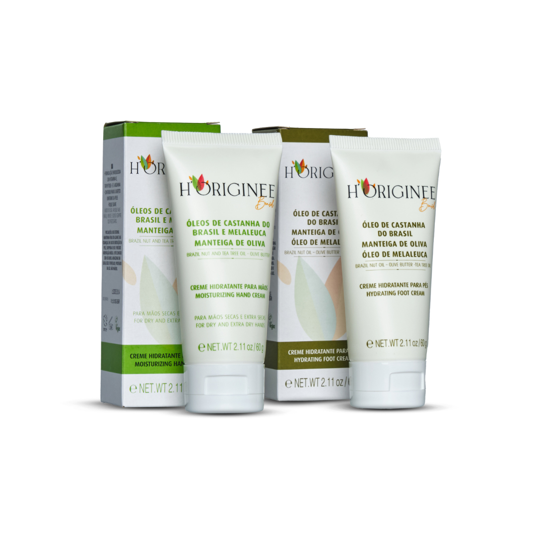 Kit Mãos e Pés - Creme para as Mãos e Creme para os Pés
