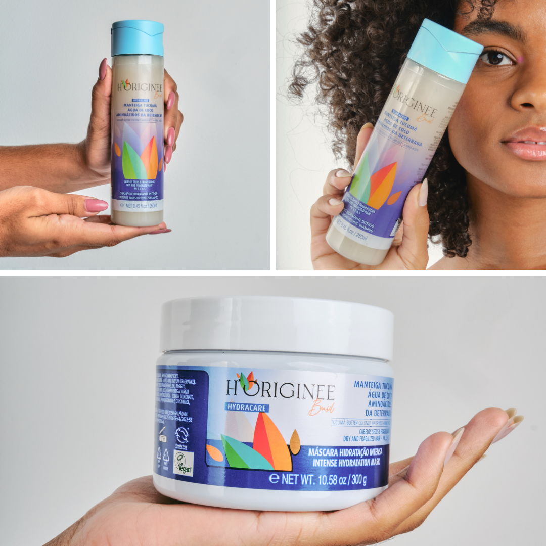 Kit Linha Hydracare - Shampoo, Condicionador e Máscara de Hidratação