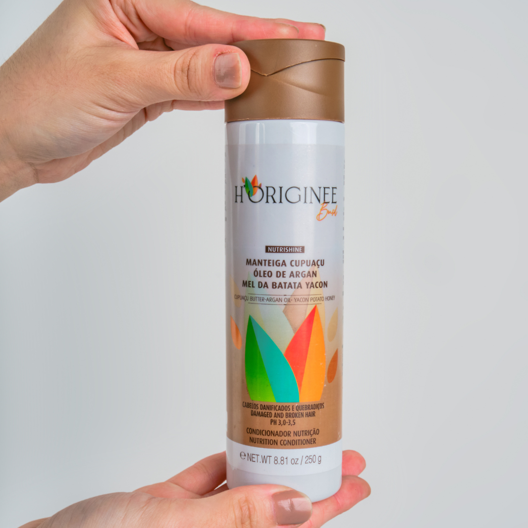 Nutrishine Condicionador - Manteiga Cupuaçu, Óleo de Argan e Mel da Batata Yacon - 250ml