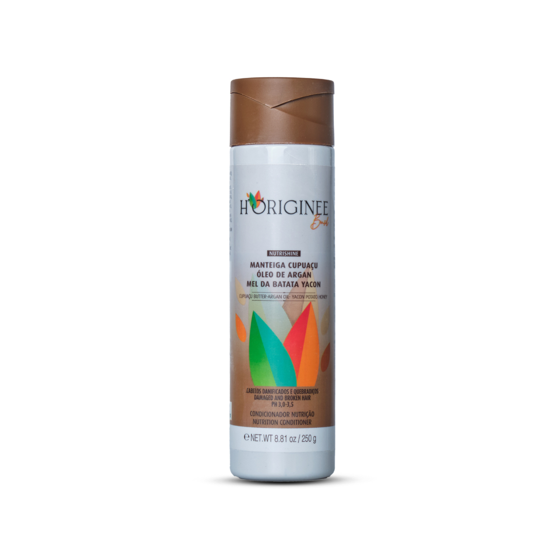 Nutrishine Condicionador - Manteiga Cupuaçu, Óleo de Argan e Mel da Batata Yacon - 250ml