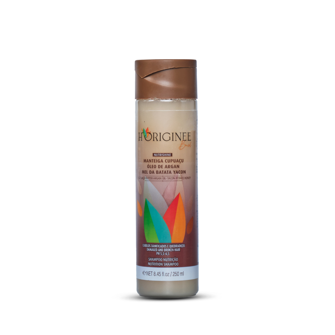 Nutrishine Shampoo - Manteiga Cupuaçu, Óleo de Argan e Mel da Batata Yacon - 250ml